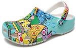 croc burger classic  clog